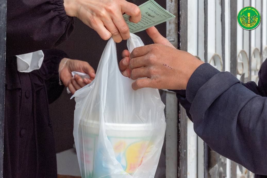 توزيع 230 وجبة قمحية على بعض الأسر الفقيرة والمحتاجة✨